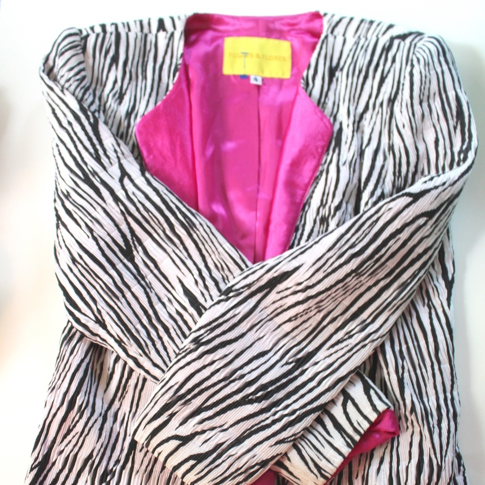Zebra print jacket